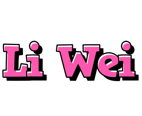 Li Wei girlish logo